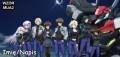 Biały błyszczący kubek z nadrukiem mecha Muv-Luv wzór nr 2