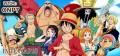 Biały błyszczący kubek z nadrukiem anime One Piece wzór 7