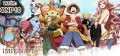 Biały błyszczący kubek z nadrukiem anime One Piece wzór 10