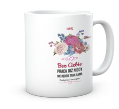 Kubek pamiątka z pracy