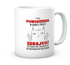 Kubek z pandą na pożegnanie