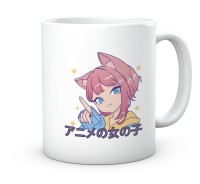 Kubek Dziewczyna z Anime